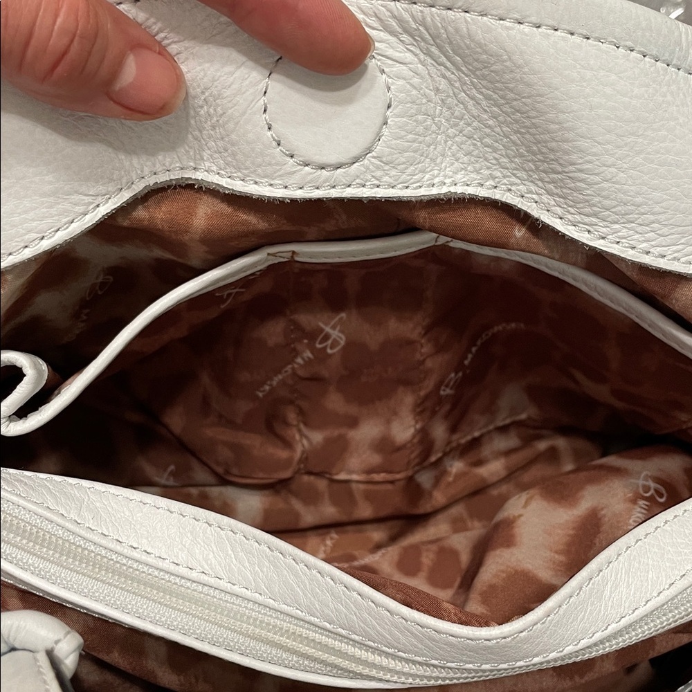 B. Makowsky leather woven shoulder bag - Picture 10 of 14